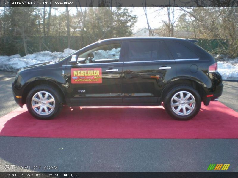 Black / Ebony Black 2009 Lincoln MKX