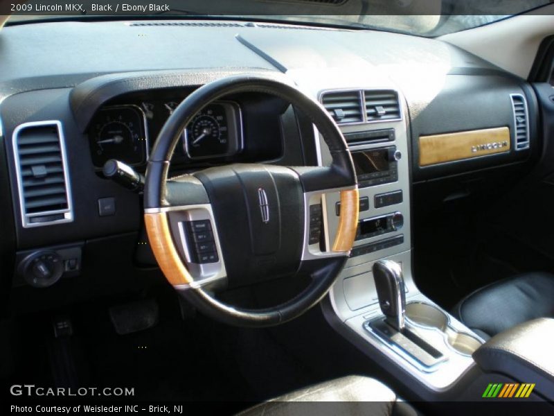 Dashboard of 2009 MKX 