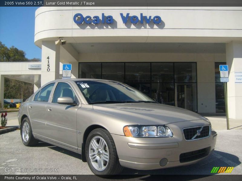 Lunar Gold Metallic / Taupe 2005 Volvo S60 2.5T
