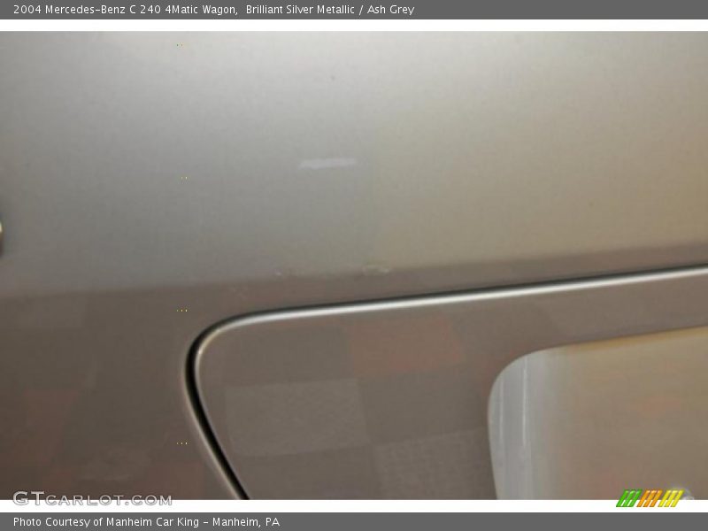 Brilliant Silver Metallic / Ash Grey 2004 Mercedes-Benz C 240 4Matic Wagon