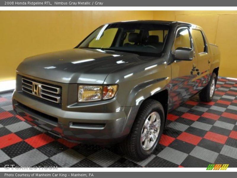 Nimbus Gray Metallic / Gray 2008 Honda Ridgeline RTL