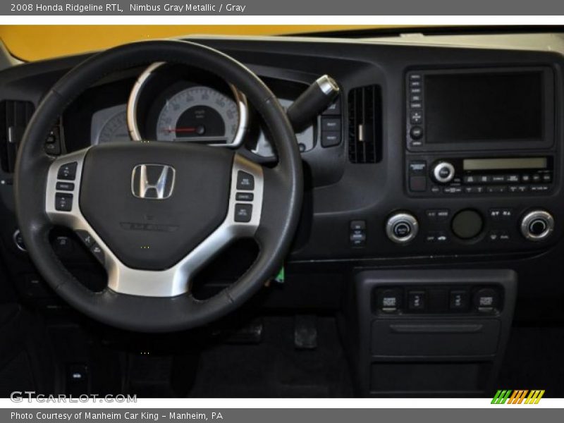 Nimbus Gray Metallic / Gray 2008 Honda Ridgeline RTL