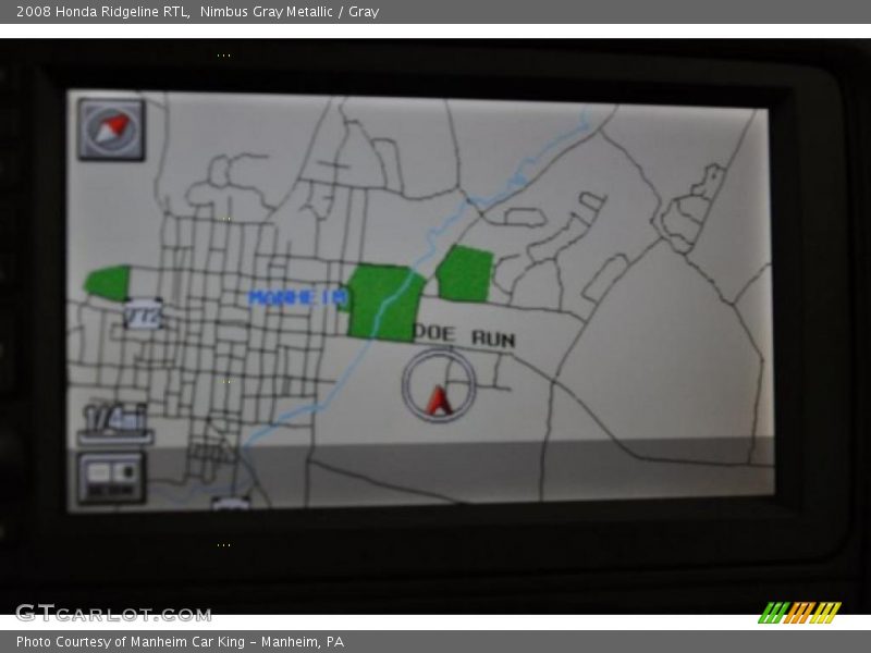 Nimbus Gray Metallic / Gray 2008 Honda Ridgeline RTL