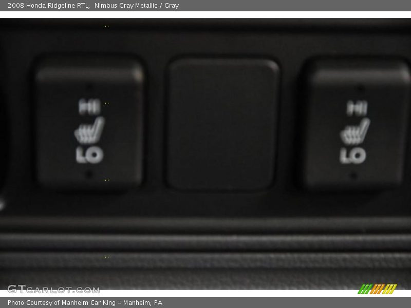 Nimbus Gray Metallic / Gray 2008 Honda Ridgeline RTL