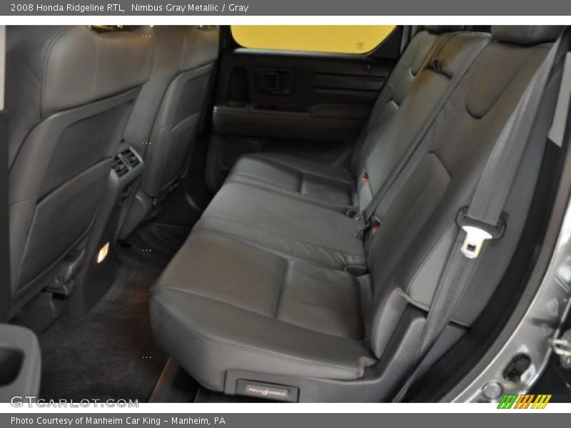 Nimbus Gray Metallic / Gray 2008 Honda Ridgeline RTL