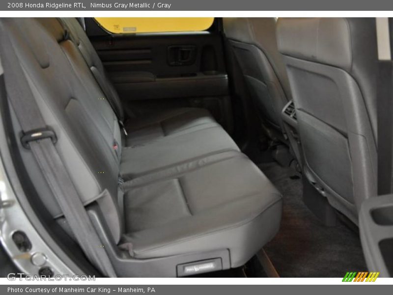 Nimbus Gray Metallic / Gray 2008 Honda Ridgeline RTL