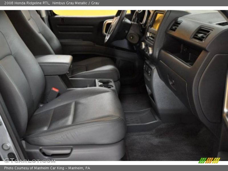 Nimbus Gray Metallic / Gray 2008 Honda Ridgeline RTL