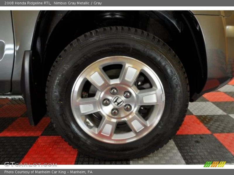 Nimbus Gray Metallic / Gray 2008 Honda Ridgeline RTL