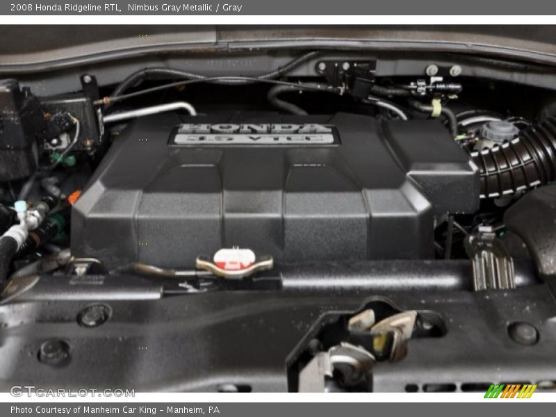 Nimbus Gray Metallic / Gray 2008 Honda Ridgeline RTL