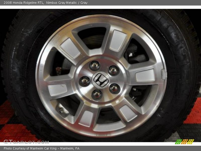 Nimbus Gray Metallic / Gray 2008 Honda Ridgeline RTL