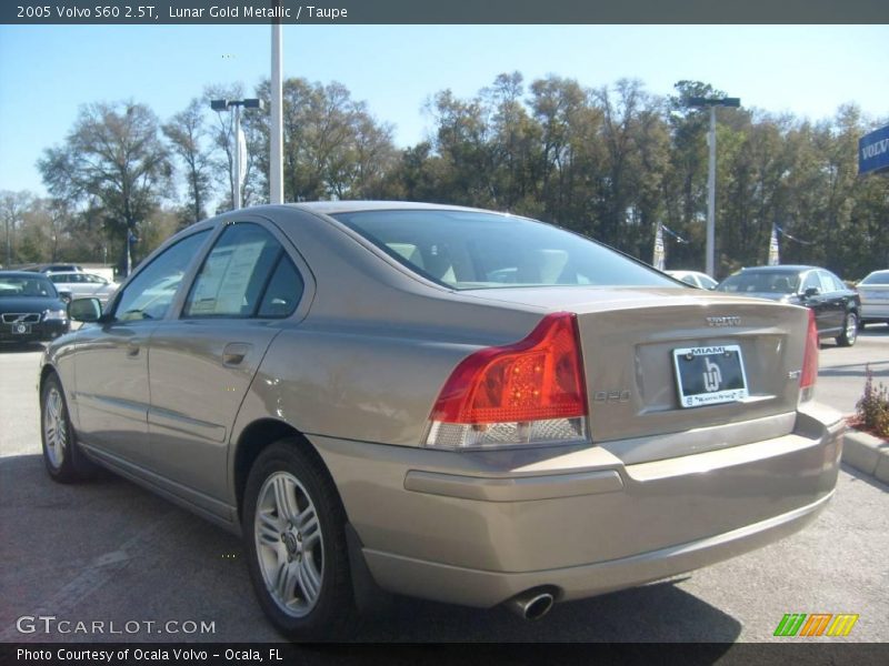 Lunar Gold Metallic / Taupe 2005 Volvo S60 2.5T