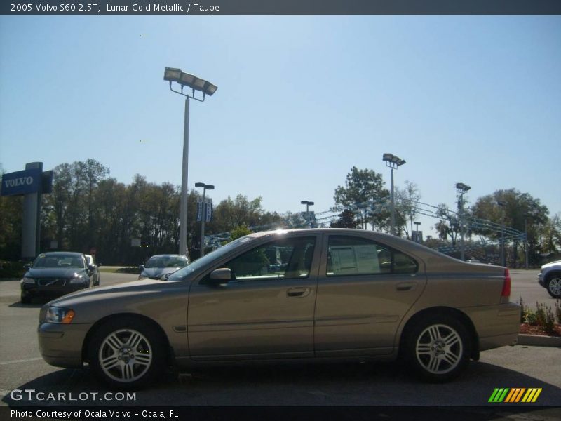 Lunar Gold Metallic / Taupe 2005 Volvo S60 2.5T