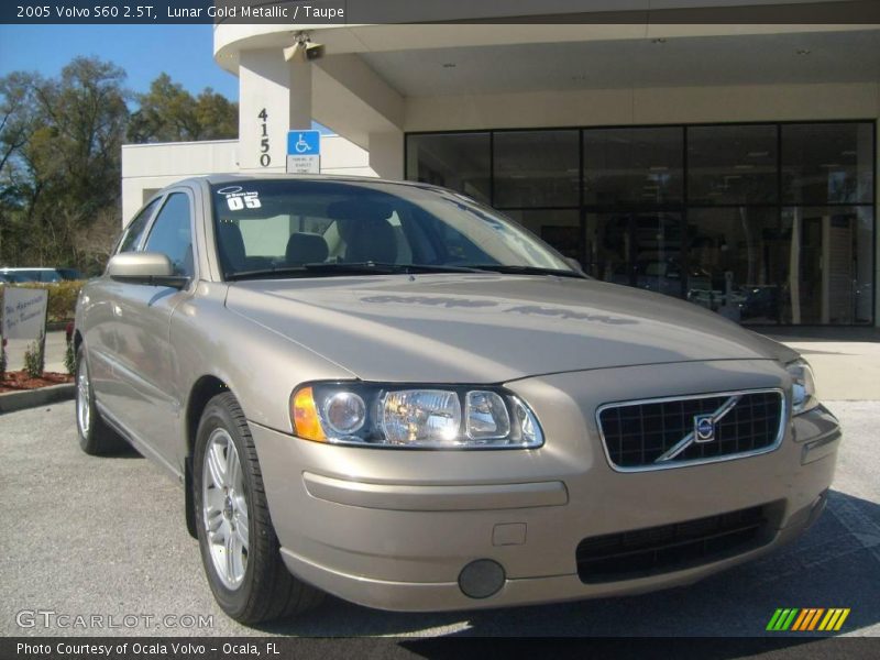 Lunar Gold Metallic / Taupe 2005 Volvo S60 2.5T