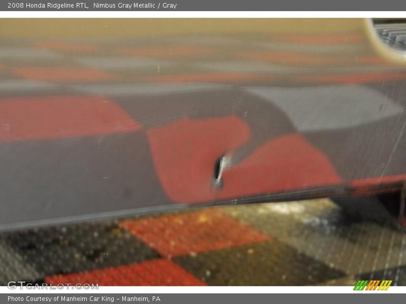 Nimbus Gray Metallic / Gray 2008 Honda Ridgeline RTL