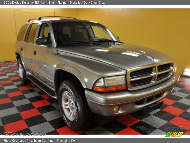 Bright Platinum Metallic / Dark Slate Gray 2001 Dodge Durango SLT 4x4