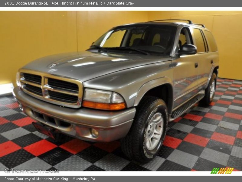 Bright Platinum Metallic / Dark Slate Gray 2001 Dodge Durango SLT 4x4