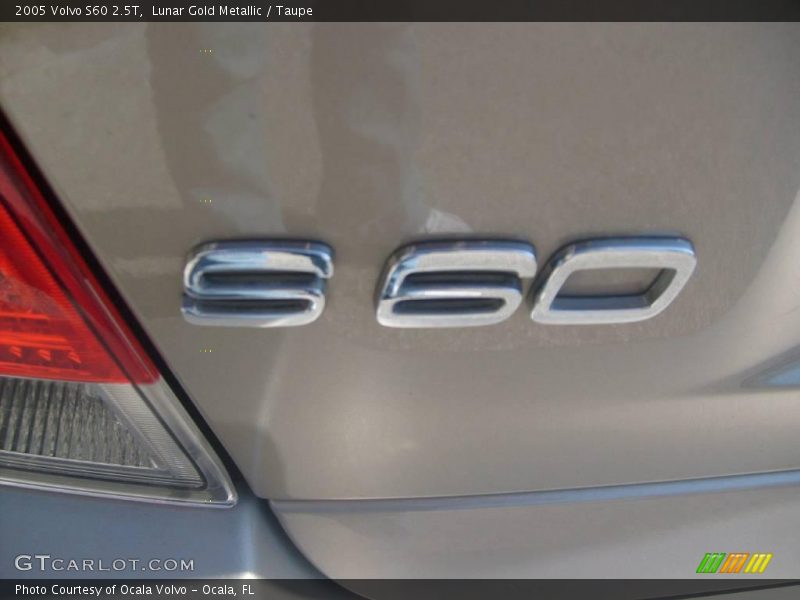 Lunar Gold Metallic / Taupe 2005 Volvo S60 2.5T