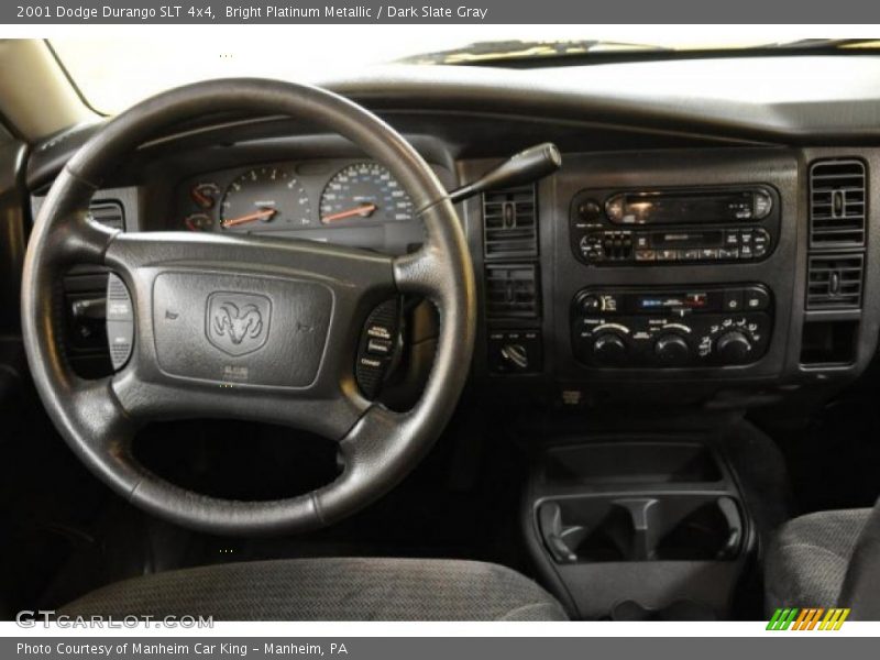 Bright Platinum Metallic / Dark Slate Gray 2001 Dodge Durango SLT 4x4
