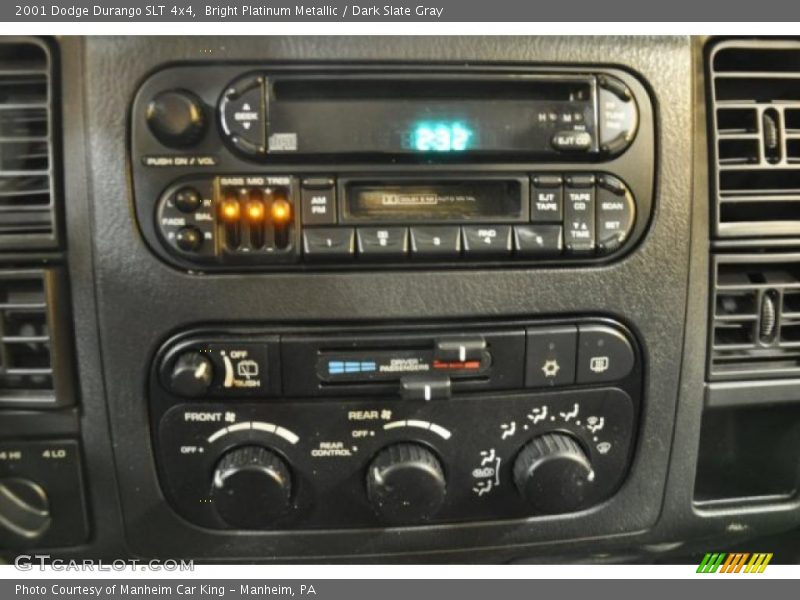 Bright Platinum Metallic / Dark Slate Gray 2001 Dodge Durango SLT 4x4