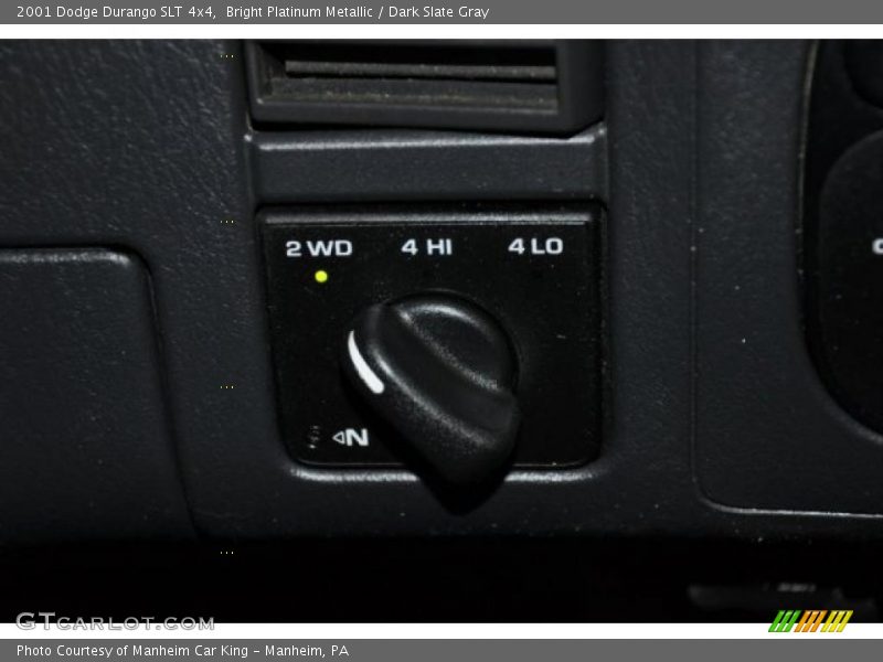 Bright Platinum Metallic / Dark Slate Gray 2001 Dodge Durango SLT 4x4