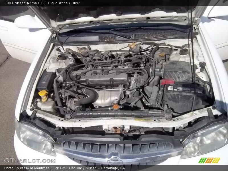 Cloud White / Dusk 2001 Nissan Altima GXE