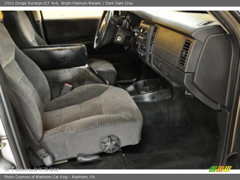 Bright Platinum Metallic / Dark Slate Gray 2001 Dodge Durango SLT 4x4