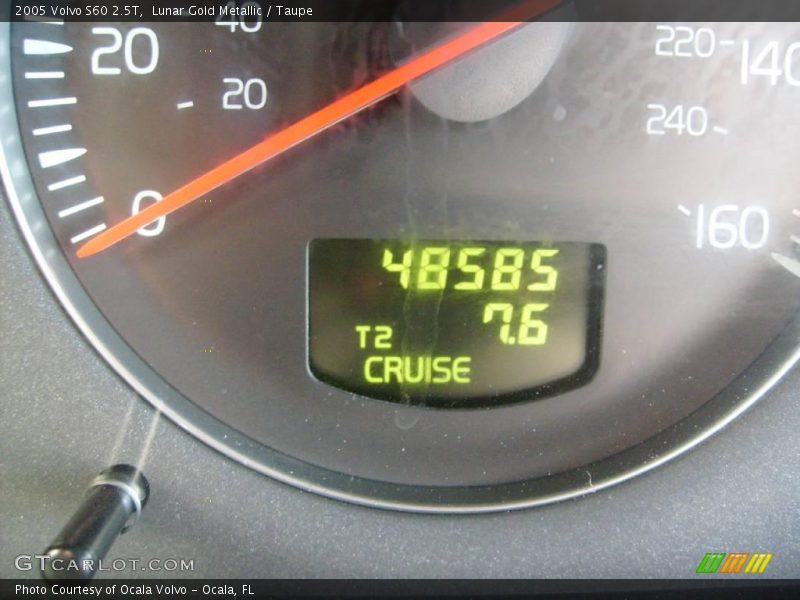 Lunar Gold Metallic / Taupe 2005 Volvo S60 2.5T