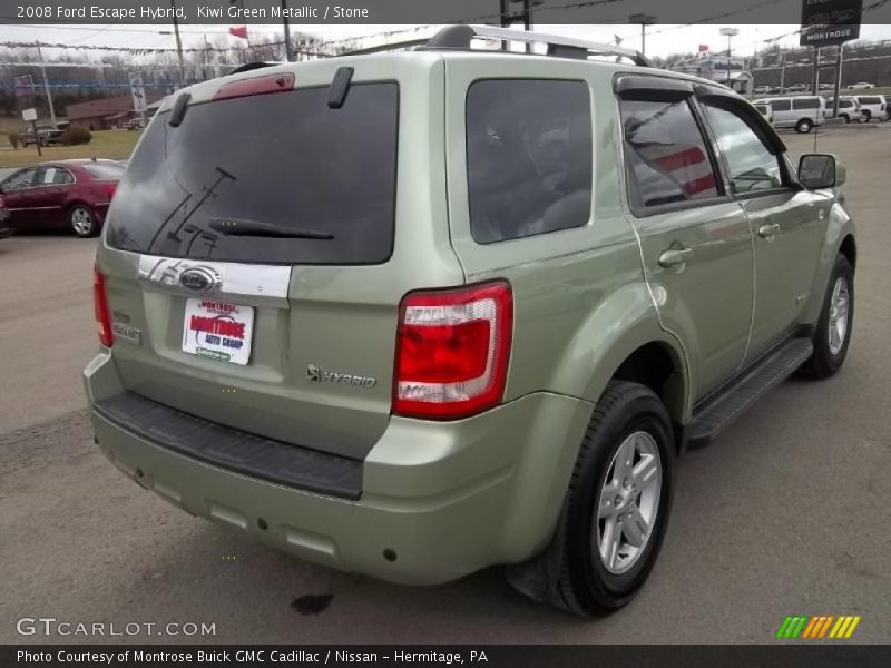 Kiwi Green Metallic / Stone 2008 Ford Escape Hybrid
