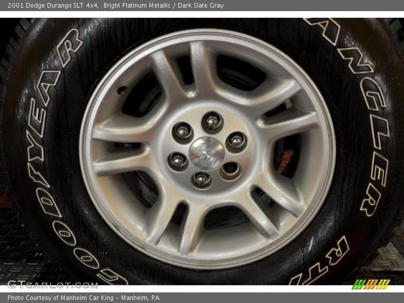 Bright Platinum Metallic / Dark Slate Gray 2001 Dodge Durango SLT 4x4