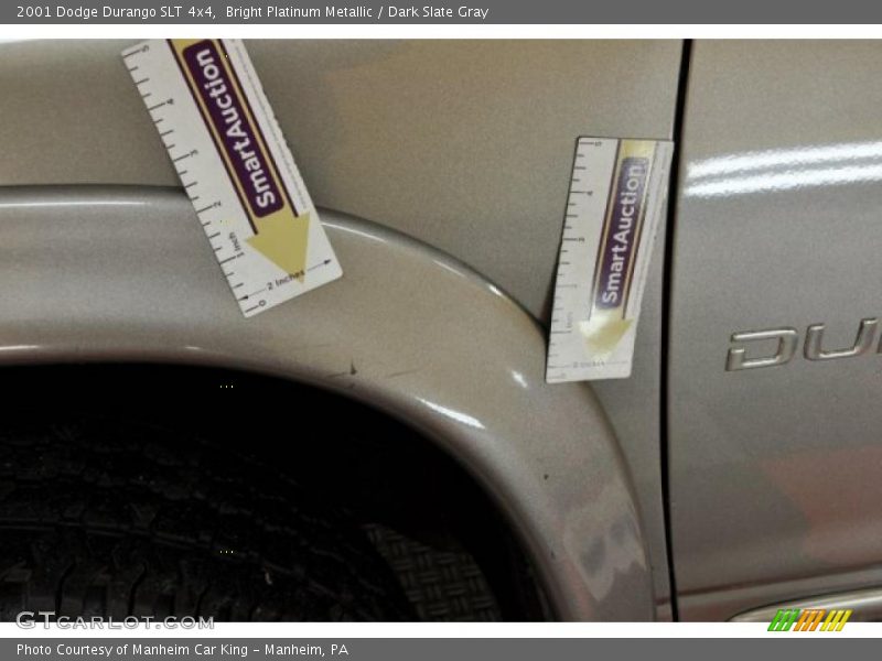 Bright Platinum Metallic / Dark Slate Gray 2001 Dodge Durango SLT 4x4
