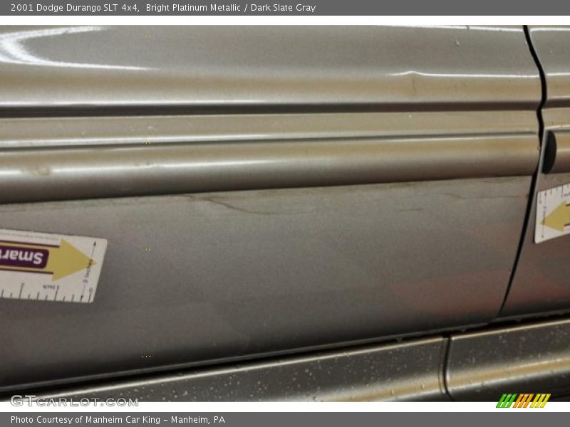 Bright Platinum Metallic / Dark Slate Gray 2001 Dodge Durango SLT 4x4