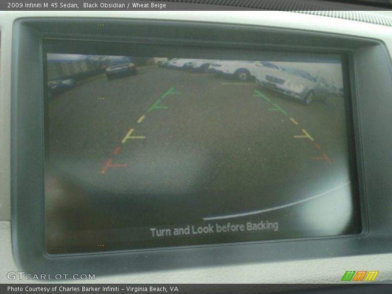 Black Obsidian / Wheat Beige 2009 Infiniti M 45 Sedan