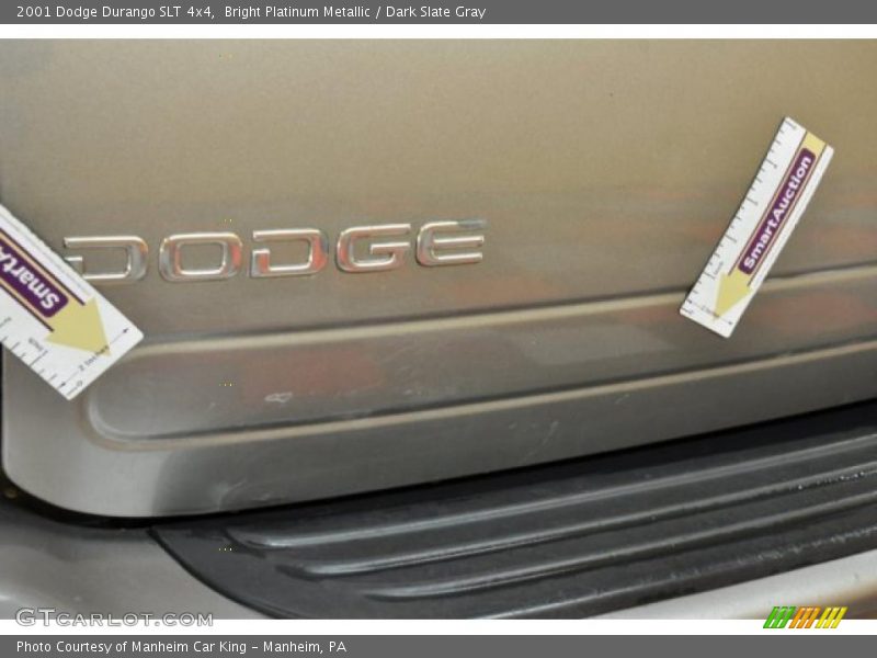 Bright Platinum Metallic / Dark Slate Gray 2001 Dodge Durango SLT 4x4