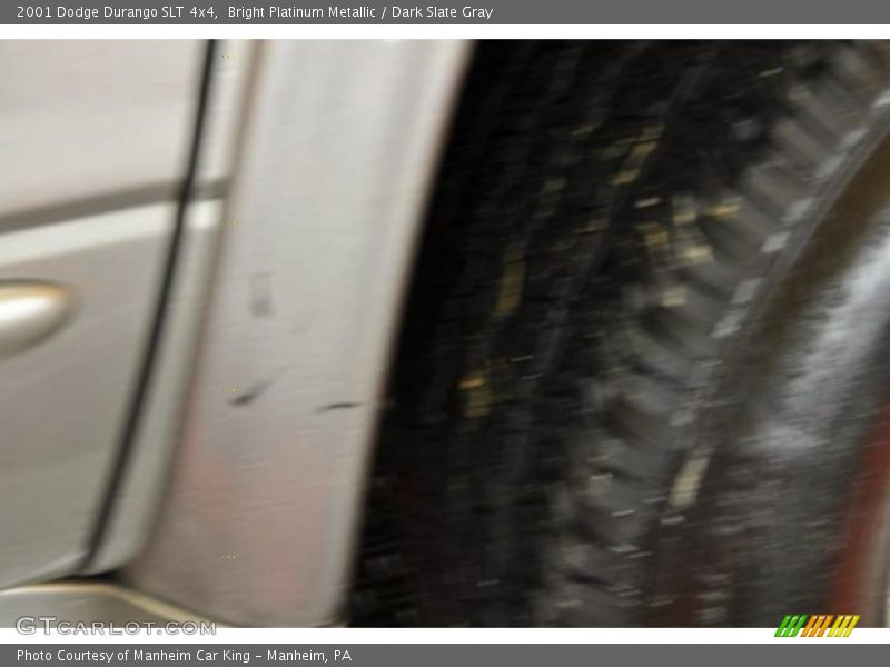 Bright Platinum Metallic / Dark Slate Gray 2001 Dodge Durango SLT 4x4
