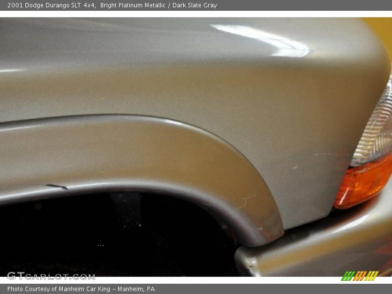 Bright Platinum Metallic / Dark Slate Gray 2001 Dodge Durango SLT 4x4