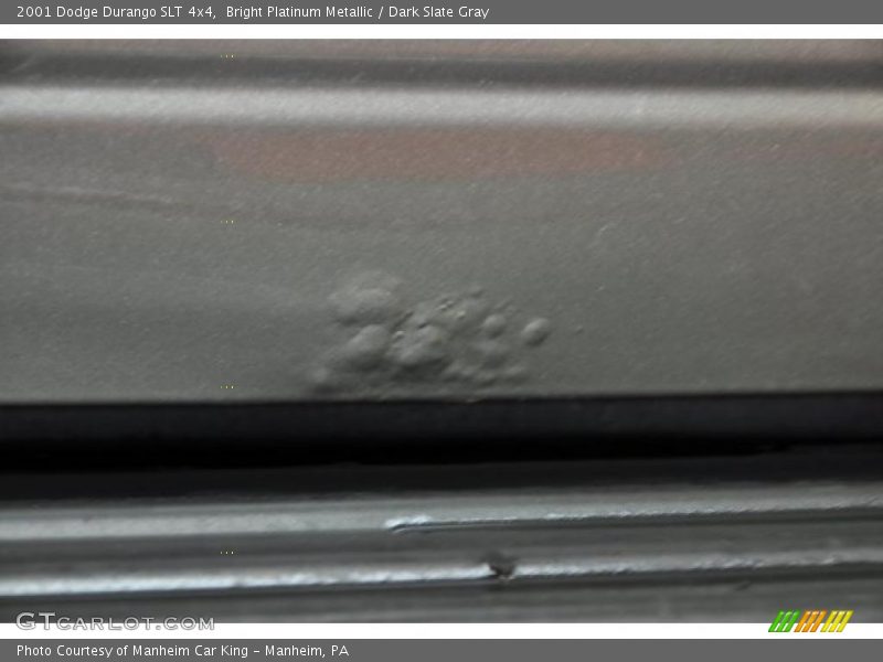 Bright Platinum Metallic / Dark Slate Gray 2001 Dodge Durango SLT 4x4