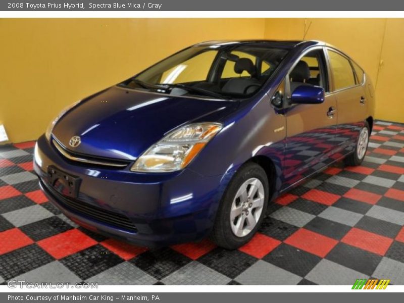 Spectra Blue Mica / Gray 2008 Toyota Prius Hybrid