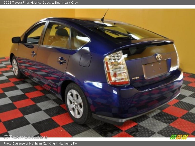 Spectra Blue Mica / Gray 2008 Toyota Prius Hybrid