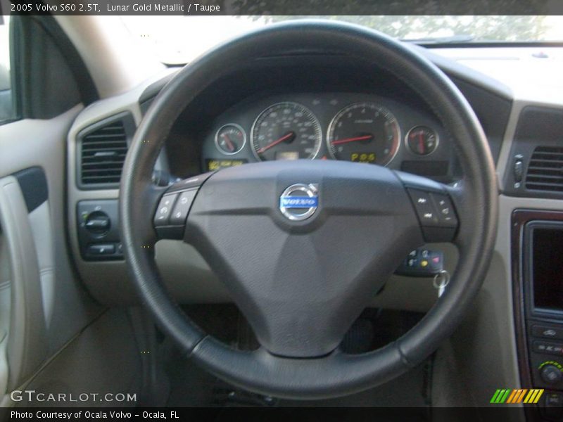 Lunar Gold Metallic / Taupe 2005 Volvo S60 2.5T