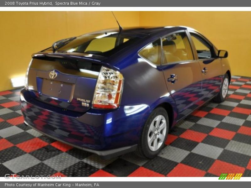 Spectra Blue Mica / Gray 2008 Toyota Prius Hybrid