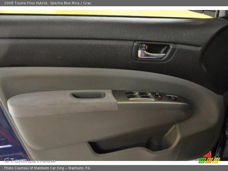 Spectra Blue Mica / Gray 2008 Toyota Prius Hybrid