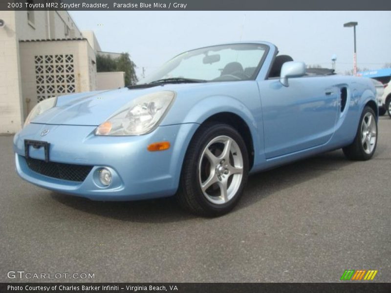 Front 3/4 View of 2003 MR2 Spyder Roadster