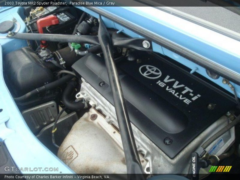  2003 MR2 Spyder Roadster Engine - 1.8 Liter DOHC 16-Valve 4 Cylinder