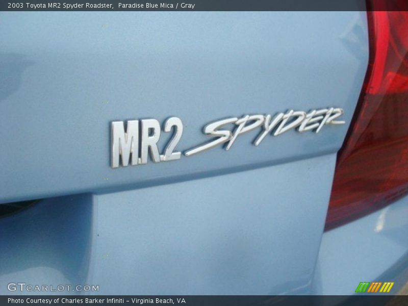  2003 MR2 Spyder Roadster Logo