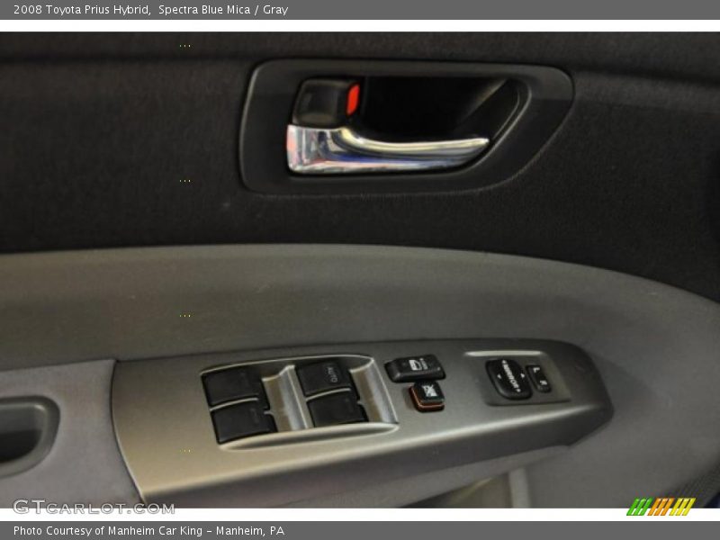 Spectra Blue Mica / Gray 2008 Toyota Prius Hybrid