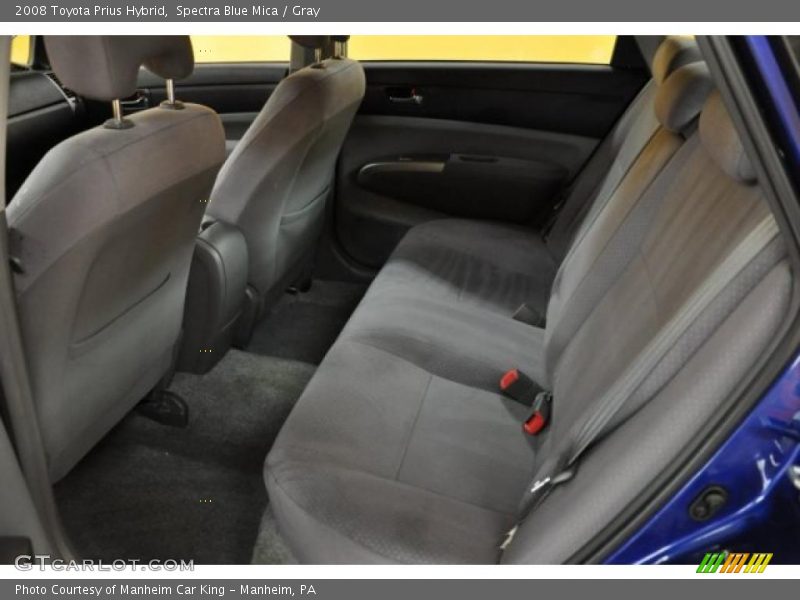 Spectra Blue Mica / Gray 2008 Toyota Prius Hybrid