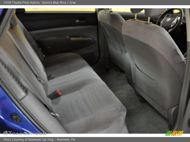 Spectra Blue Mica / Gray 2008 Toyota Prius Hybrid