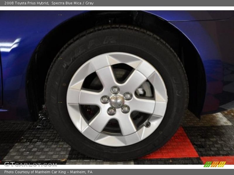 Spectra Blue Mica / Gray 2008 Toyota Prius Hybrid