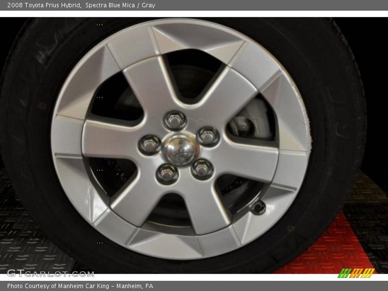 Spectra Blue Mica / Gray 2008 Toyota Prius Hybrid