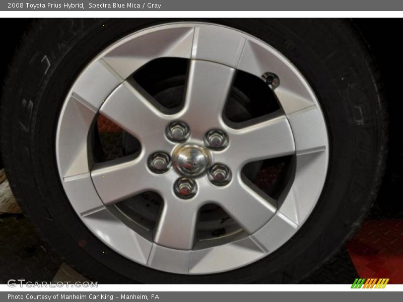 Spectra Blue Mica / Gray 2008 Toyota Prius Hybrid